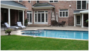 Pool designs by landscaping companies in Rocky Hill CT