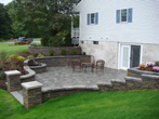 New Walkout Basement with firepit